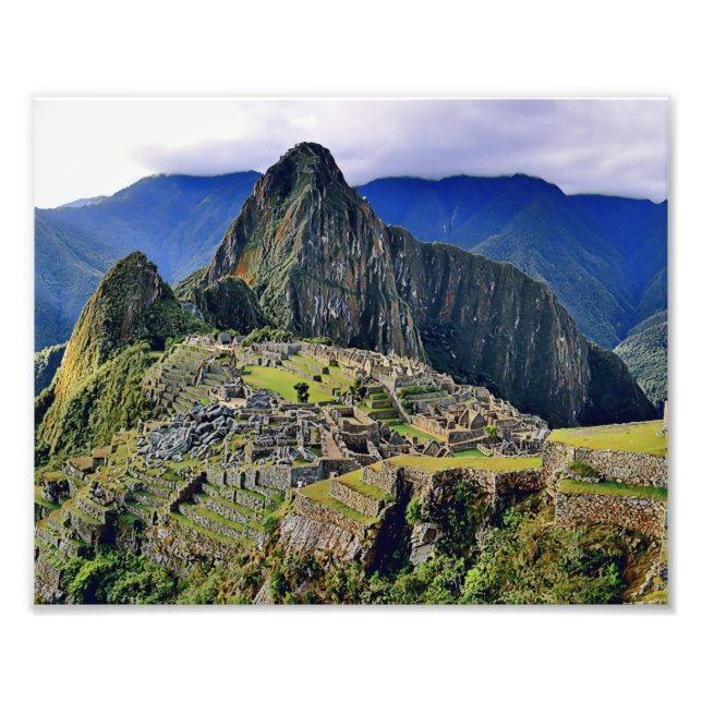 MACHU PICCHU - Peru - Panorama Fotodruck (Vorne)