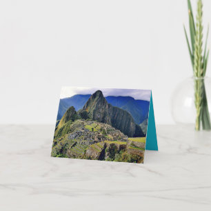 MACHU PICCHU - Peru - Panorama Karte