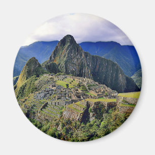 MACHU PICCHU - Peru - Panorama Magnet