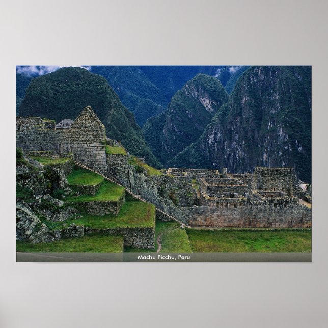 Machu Picchu, Peru Poster (Vorne)