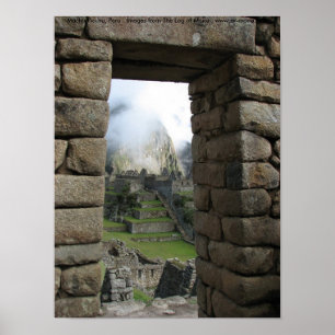 Machu Picchu, Peru Poster