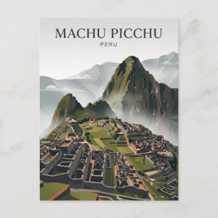 Machu Picchu Peru Postkarte
