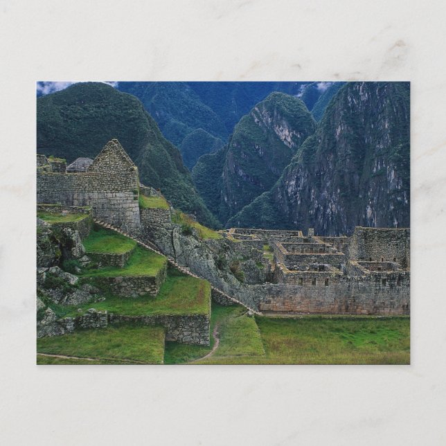 Machu Picchu, Peru Postkarte (Vorderseite)