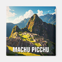 Machu Picchu Peru ReiseSouvenir