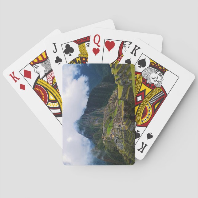 Machu Picchu, Peru Spielkarten (Rückseite)