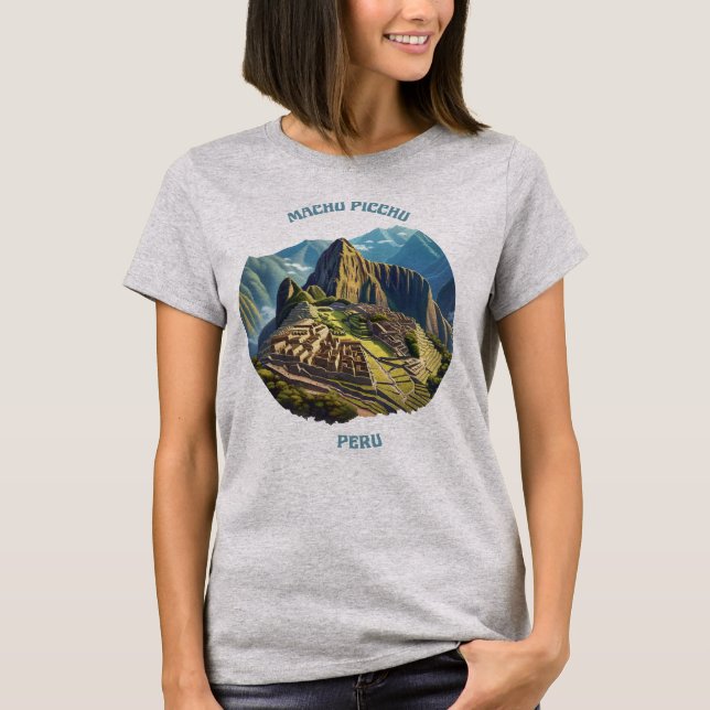 Machu Picchu, Peru T-Shirt (Vorderseite)