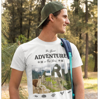 Machu Picchu Peru T - Shirt | Cusco, Inka, Anden