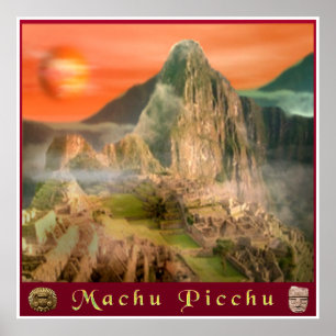Machu Picchu-Plakat Poster