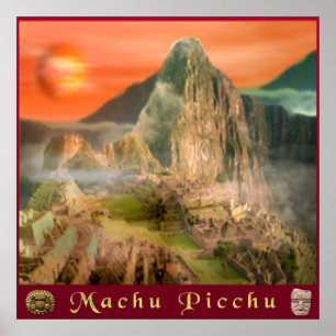 Machu Picchu-Plakat Poster