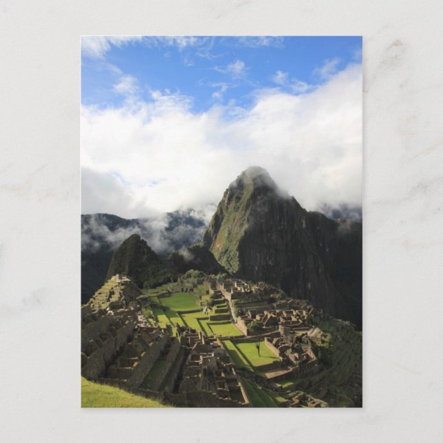 Machu Picchu Postcard Postkarte (Vorderseite)