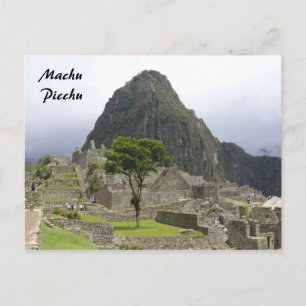 Machu Picchu Postkarte