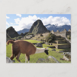 Machu Picchu Postkarte