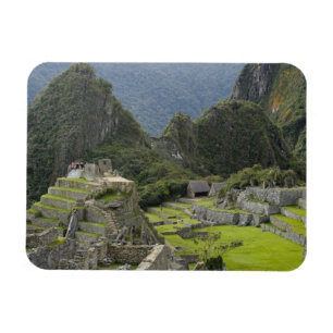 Machu Picchu, Ruinen der Inka-Stadt, Peru. 2 Magnet