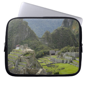 Machu Picchu, Ruinen der Inkastadt, Peru. 2 Laptopschutzhülle