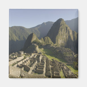 Machu Picchu, Ruinen der Inkastadt, Peru. Magnet