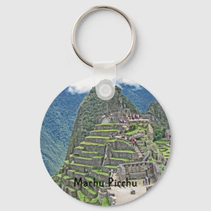 Machu Picchu Schlüsselanhänger