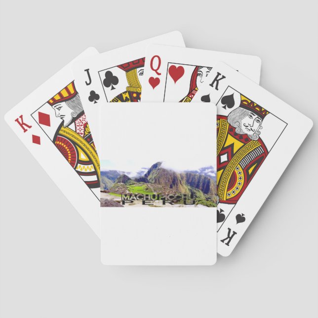 Machu Picchu Spielkarten (Rückseite)