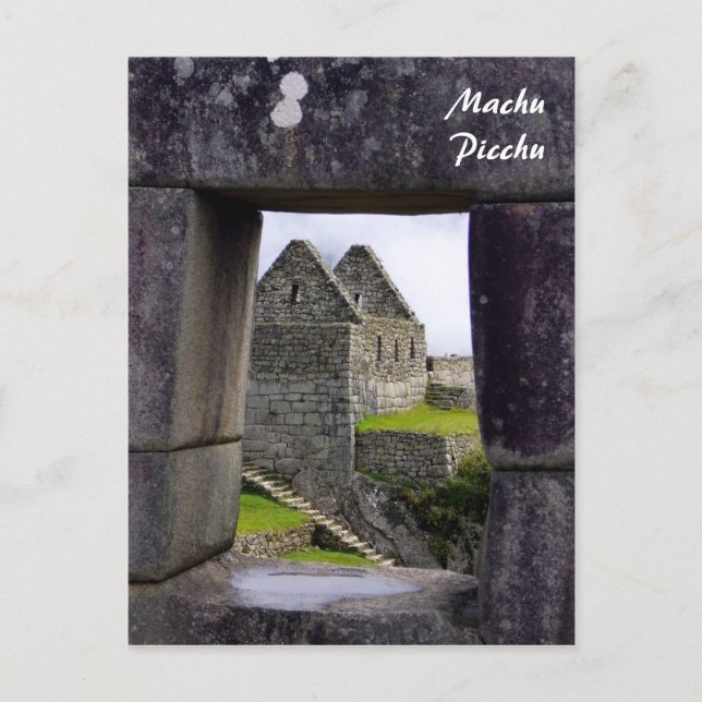 Machu-Platz Postkarte (Vorderseite)