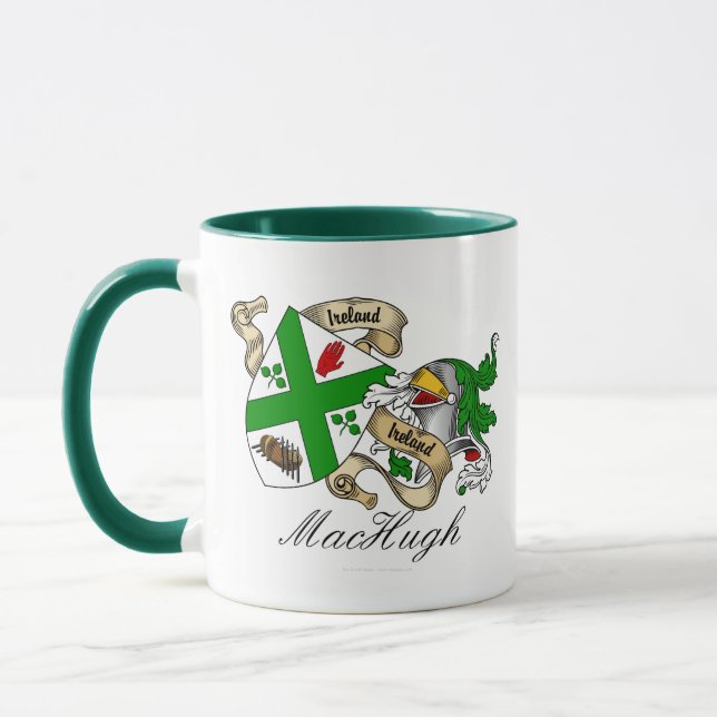 MacHugh-Wappen Tasse (Links)