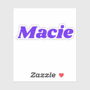 Macie Aufkleber