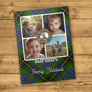 MacInnes Familienfoto-Collage Notizblock