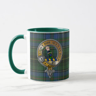 MacInnes Tartan & Abzeichen Tasse