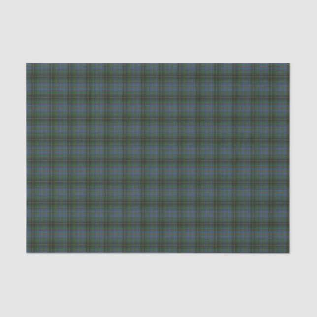 MacInnis Junting Ancient Scottish Tartan Seidenpapier (Vorderseite)