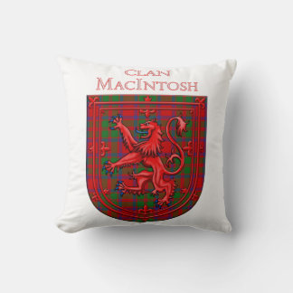 MacIntosh Tartan Scottish Kariert Lion Rampant Kissen
