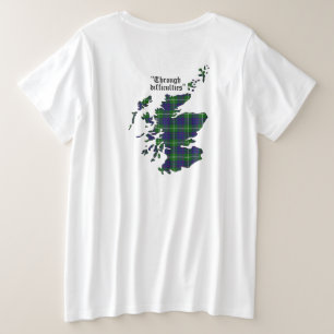 MacIntyre Clan Damen Große Größe T-Shirt