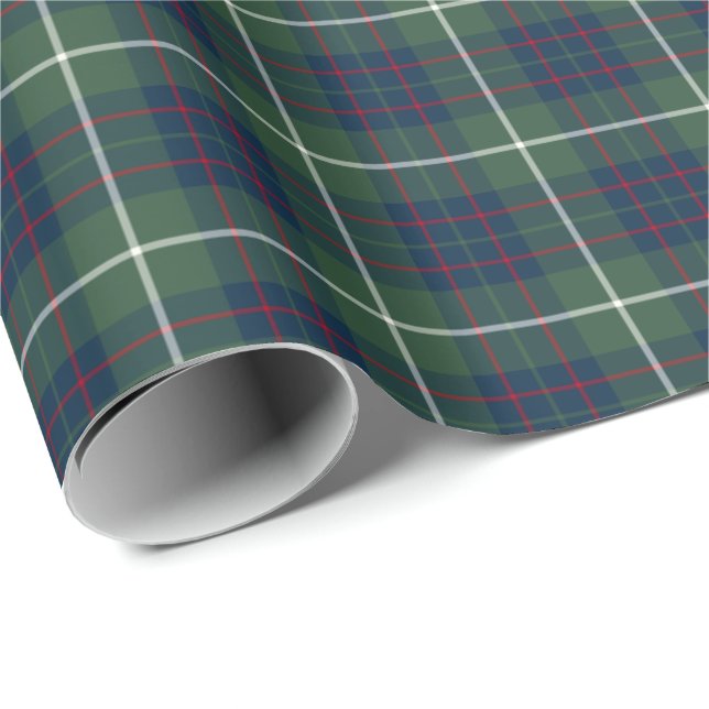 MacIntyre Clan Hunting Tartan Geschenkpapier (Rolleneckpunkt)