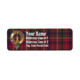MacIntyre Tartan & Abzeichen