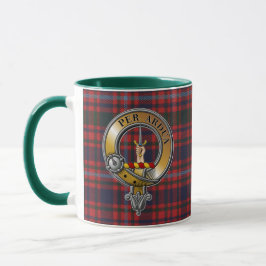 MacIntyre Tartan & Abzeichen Tasse