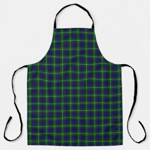 MacIntyre tartan grün kariert Schürze