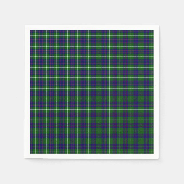 MacIntyre Tartan Serviette (Vorderseite)