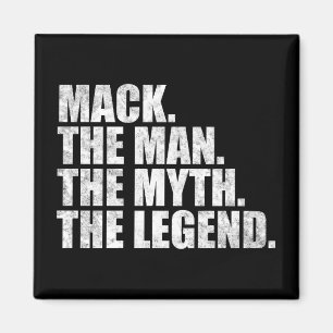 Mack Name, Mack Der Mann Der Mythos Die Legende Magnet