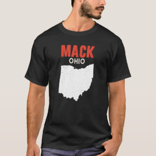 Mack Ohio USA Staat America Travel Ohioan T-Shirt