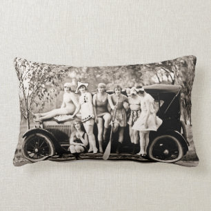 Mack Sennett, der Schönheiten und Zinn Lizzie Lendenkissen