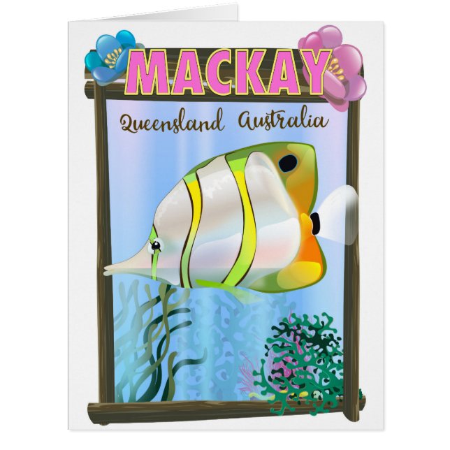 Mackay Australia Tropenposter (Vorderseite)