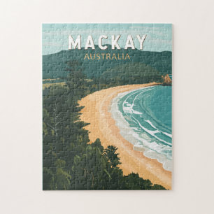 Mackay Australien Reise Kunst Vintage