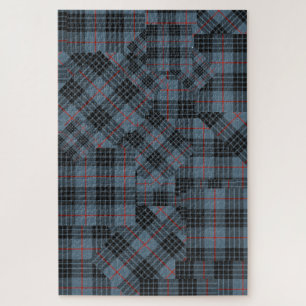 Mackay Blue Tartan Karomuster