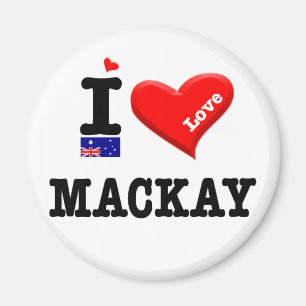 MACKAY - I-Liebe Magnet