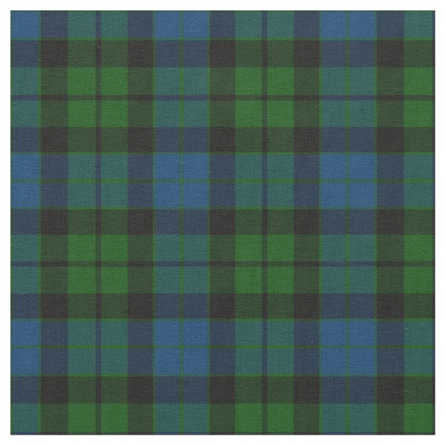 MacKay Modern Tartan Stoff (Nahaufnahme)