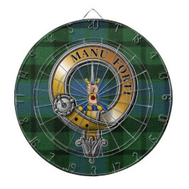 MacKay Tartan & Abzeichen Dartscheibe
