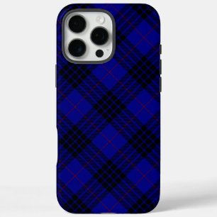 MacKay Tartan Blau kariert iPhone 16 Pro Max Hülle