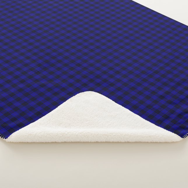 MacKay tartan bleu noir plaid (3/4)