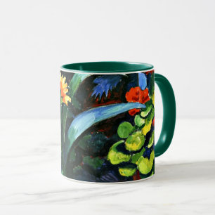 Macke - Blumen im Garten, Tasse