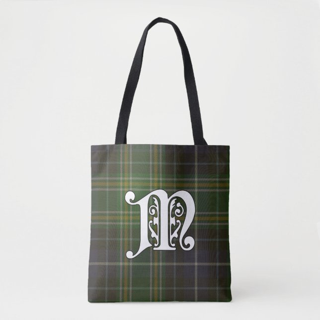 MacKellar Clan Tartan Monogram Tasche (Vorderseite)