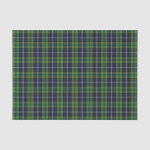 MacKellar Tartan-kariertes Seidenpapier