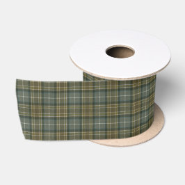 MacKellar Weathered Scottish Tartan Satinband