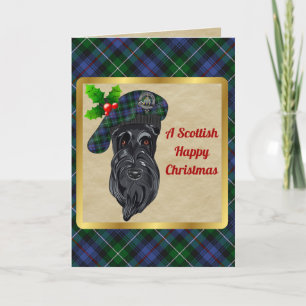 MacKenzie-Abzeichen und -Tartan personalisiertes W Karte